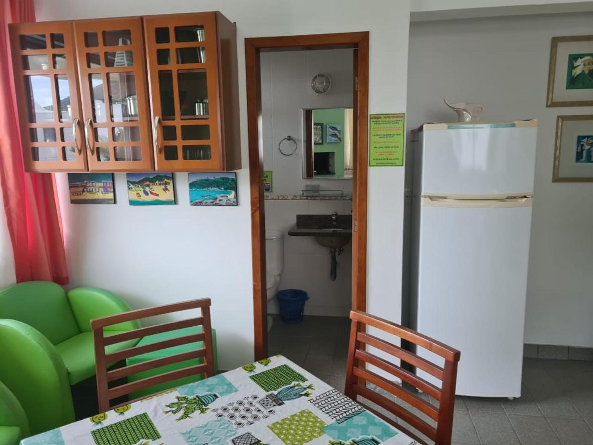 Praia De 4 Ilhas Apartamento De 1 Quarto A 60M Praia Com Vista ボンビーニャス エクステリア 写真