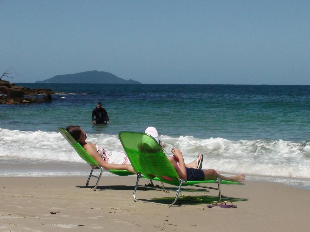 Praia De 4 Ilhas Apartamento De 1 Quarto A 60M Praia Com Vista ボンビーニャス エクステリア 写真