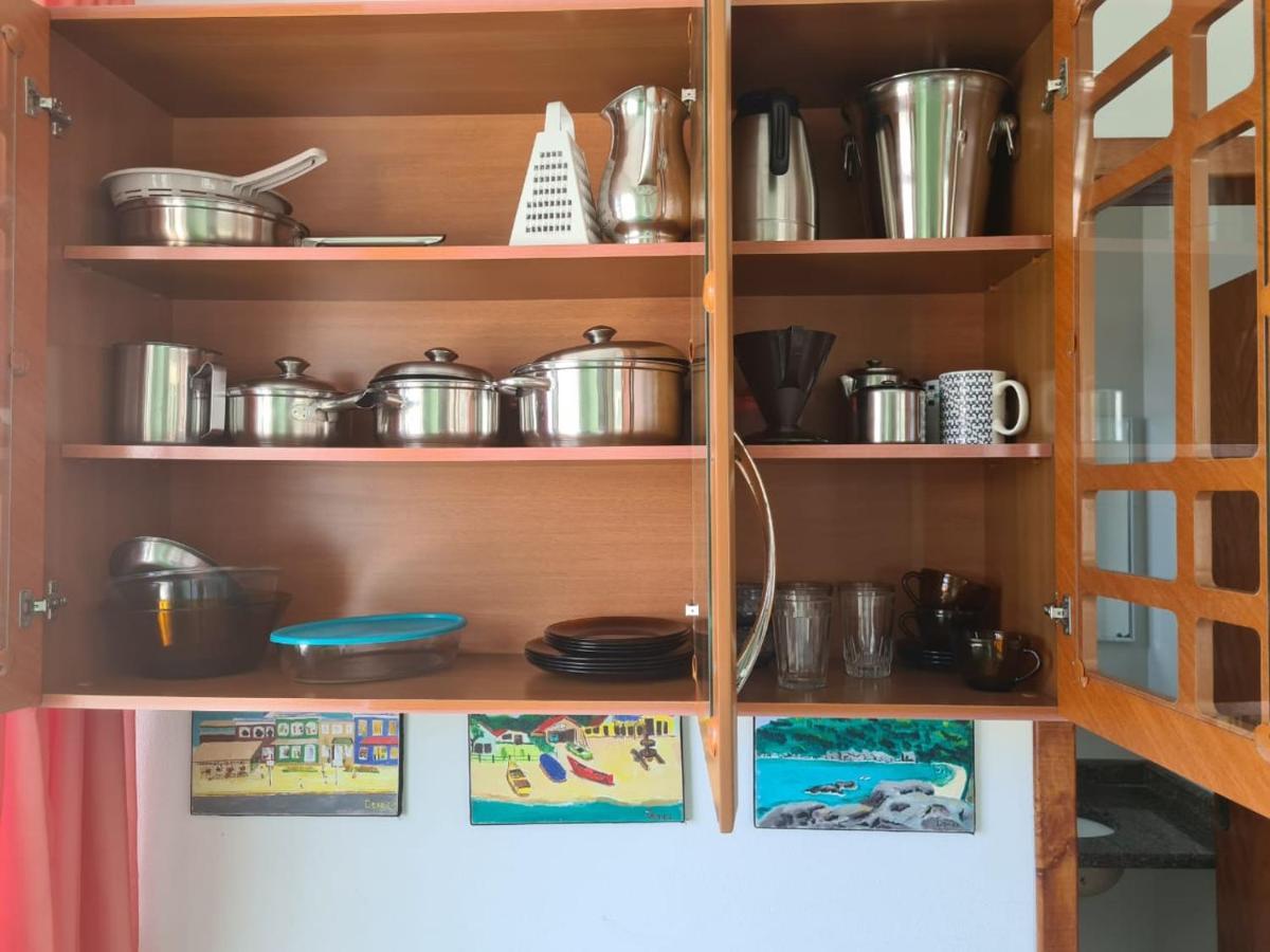 Praia De 4 Ilhas Apartamento De 1 Quarto A 60M Praia Com Vista ボンビーニャス エクステリア 写真